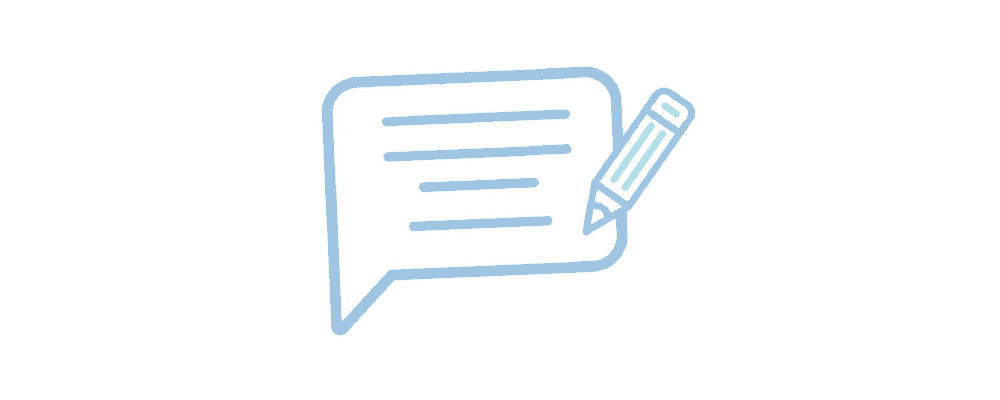 Icon Stift und Zettel