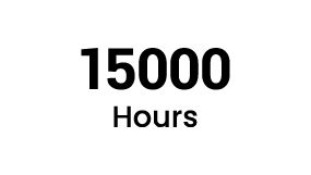 15,000 hrs of Extended Lamp Life 