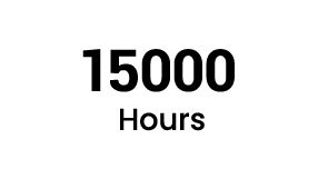 Durată de viață extinsă a sursei de lumină de până la 15.000 ore