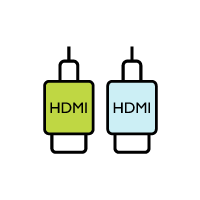 Les deux ports HDMI offrent une meilleure connectivité entre les appareils.