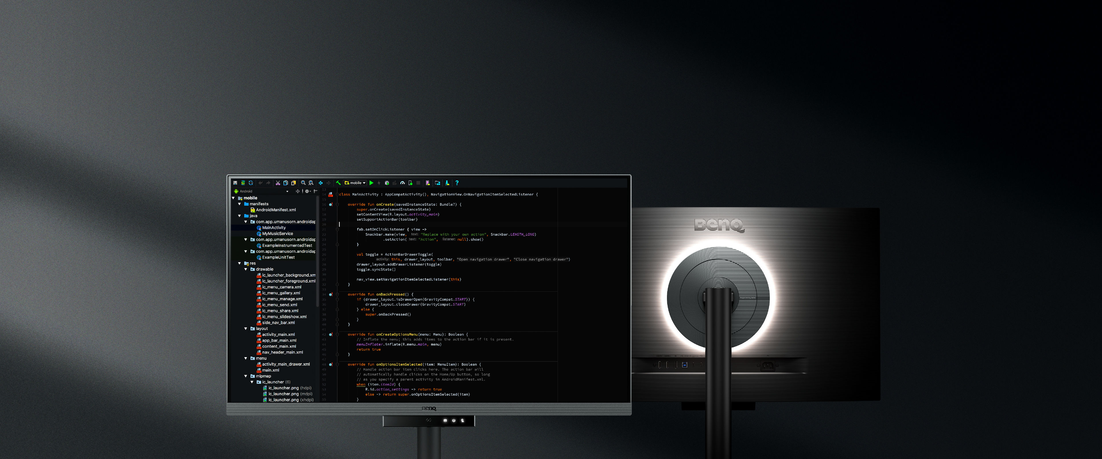 Illuminate your logic and ship code with perfect focus with BenQ Programming Monitor RD Series