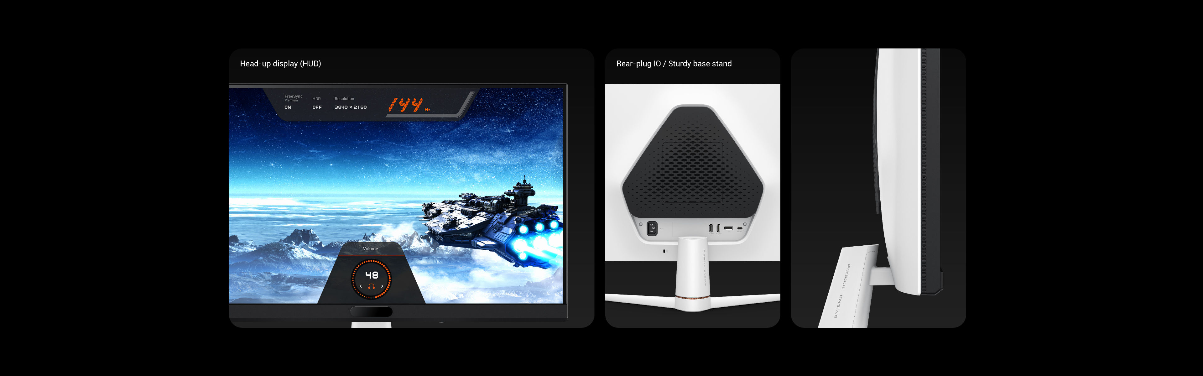 BenQ MOBIUZ Gaming Monitor with Cutting-edge Design Mirrors the Seek Lines of a Spacecraft