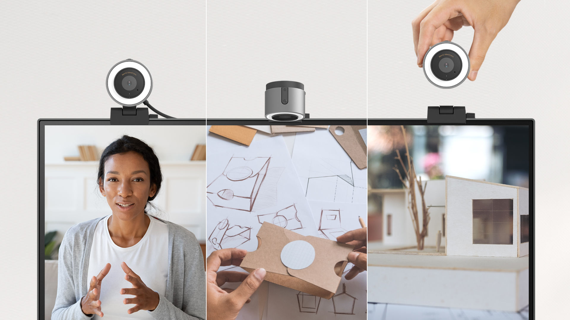 All-In-One Webcam Seamless Switch to Document Camera 