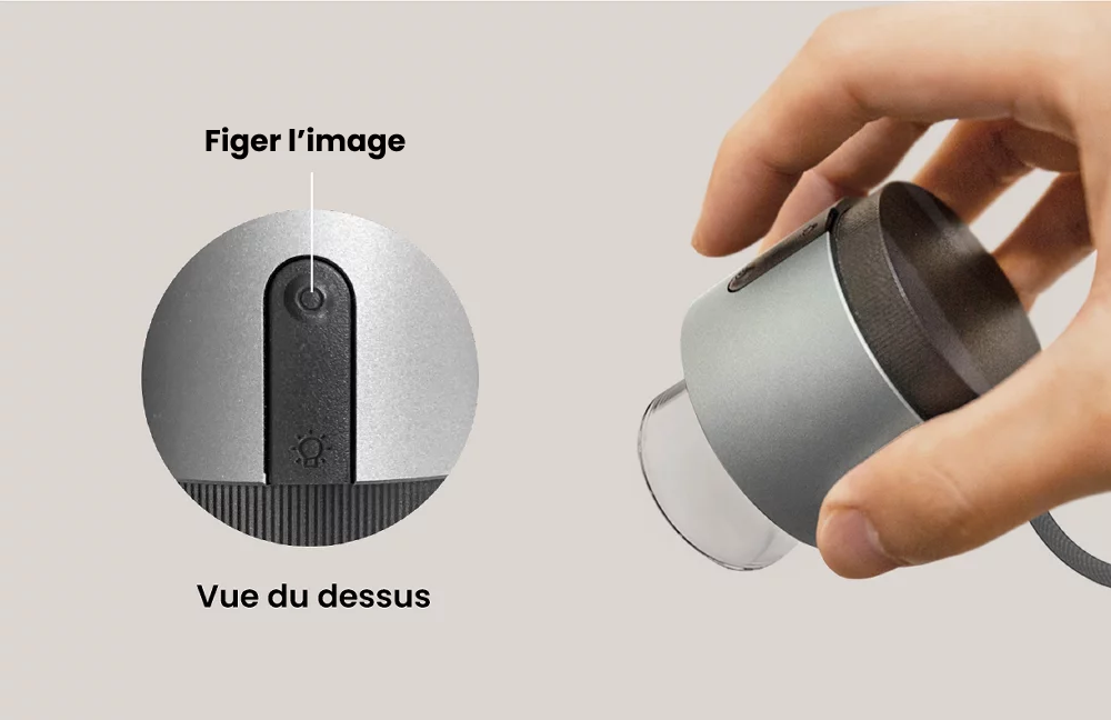 ideacam Freeze Button for freeze image or pause image
