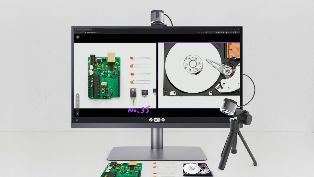 ideaCam S1 Pro, All-In-One Webcam streamlines your design meetings 