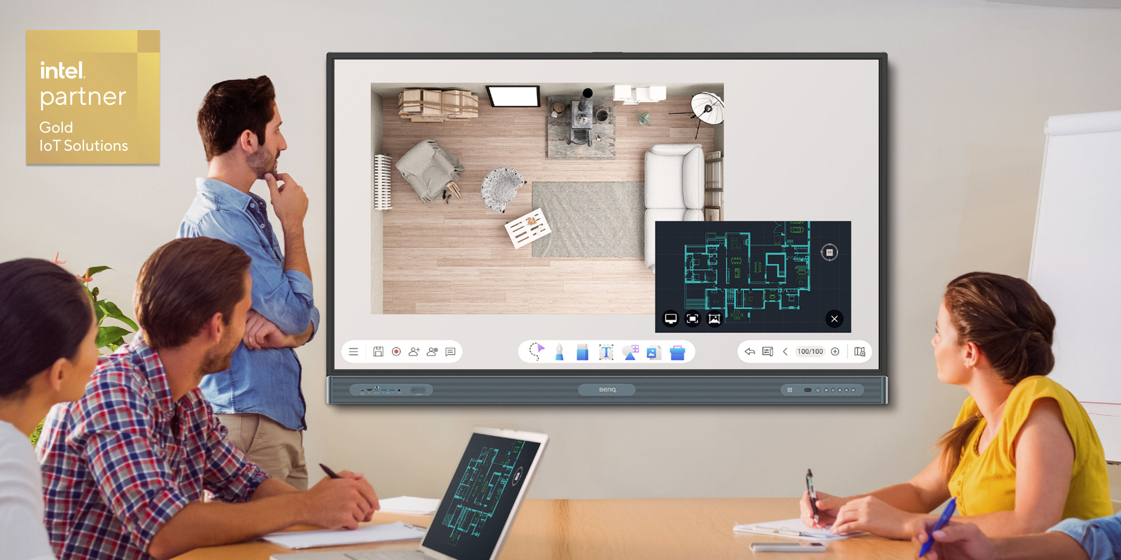 BenQ Corporate smart interactive boards  