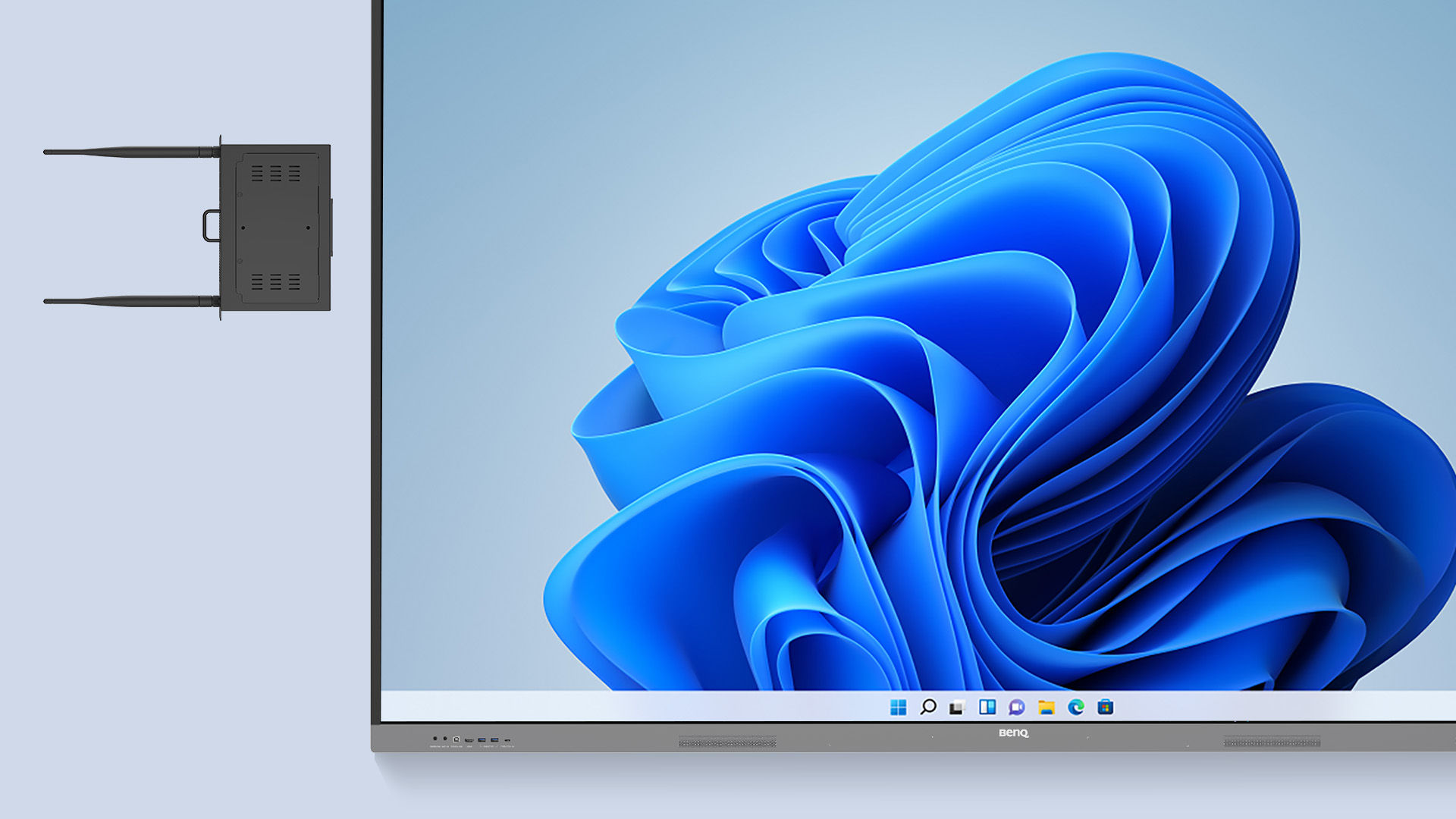 An RE04FV2 with a slot-in PC. The screen is showing a business project opened on a Windows interface.