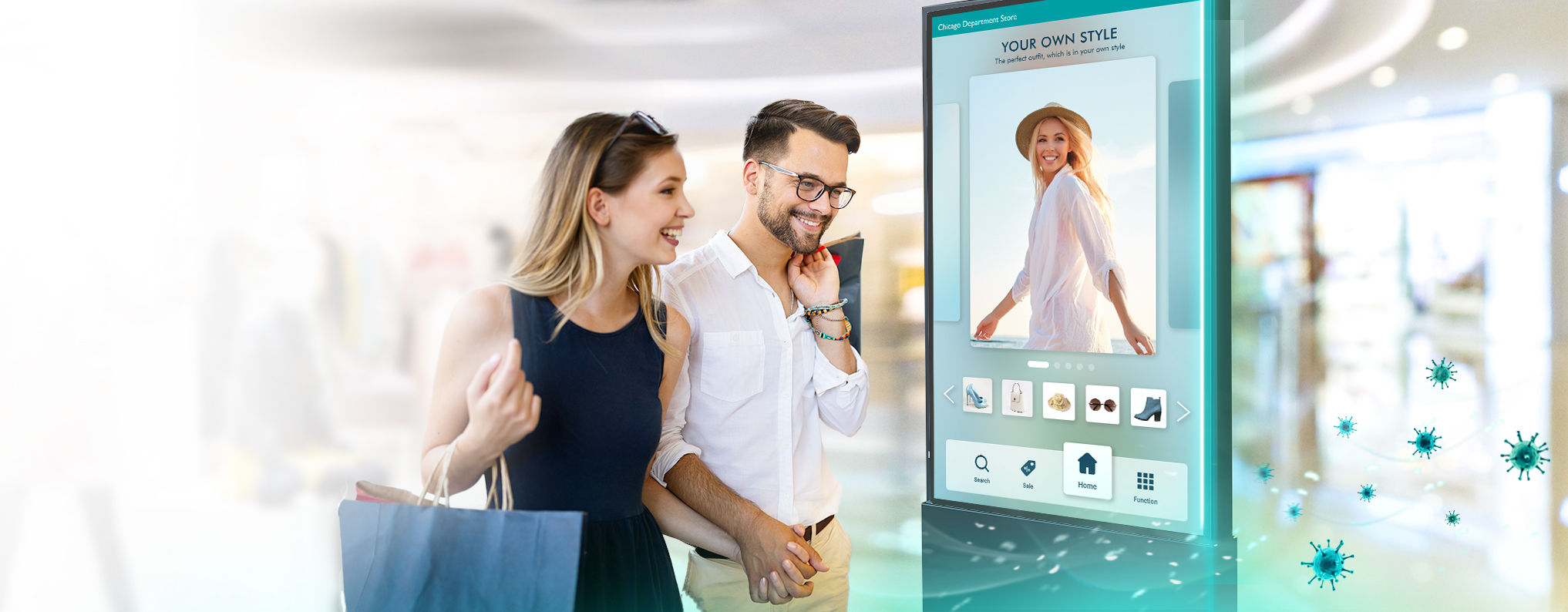 BenQ IL4301 | 43" interaktivní digital signage displej odolný vůči mikrobům