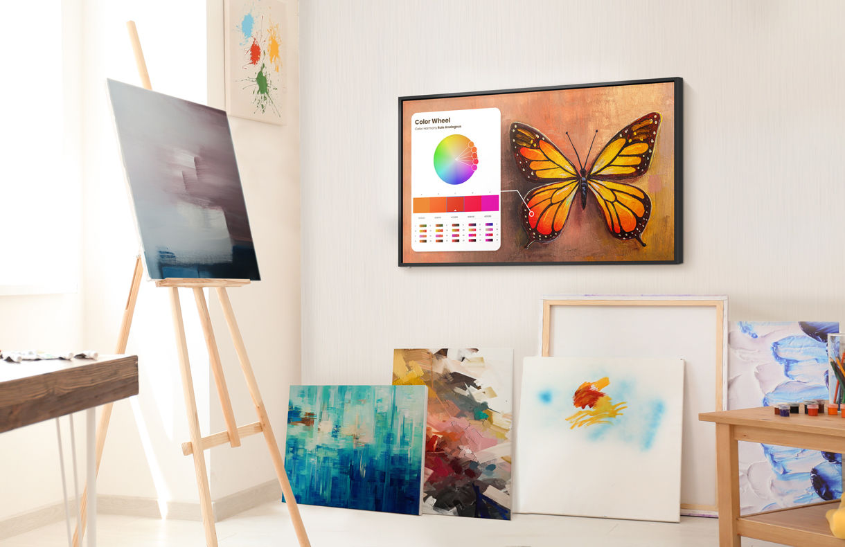 BenQ 數位電子看板應用於課堂中