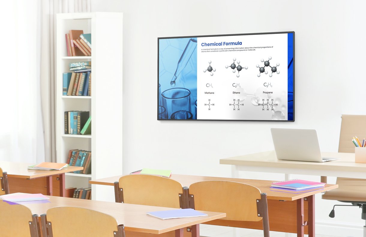 BenQ ST series used in classroom