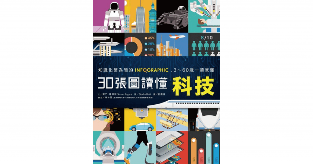 知識化繁為簡的INFOGRAPHIC，30張圖讀懂科技_封面