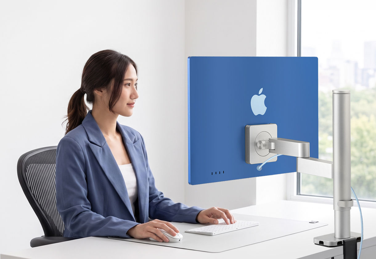 真正為 iMac 最佳化的螢幕支架  AM02