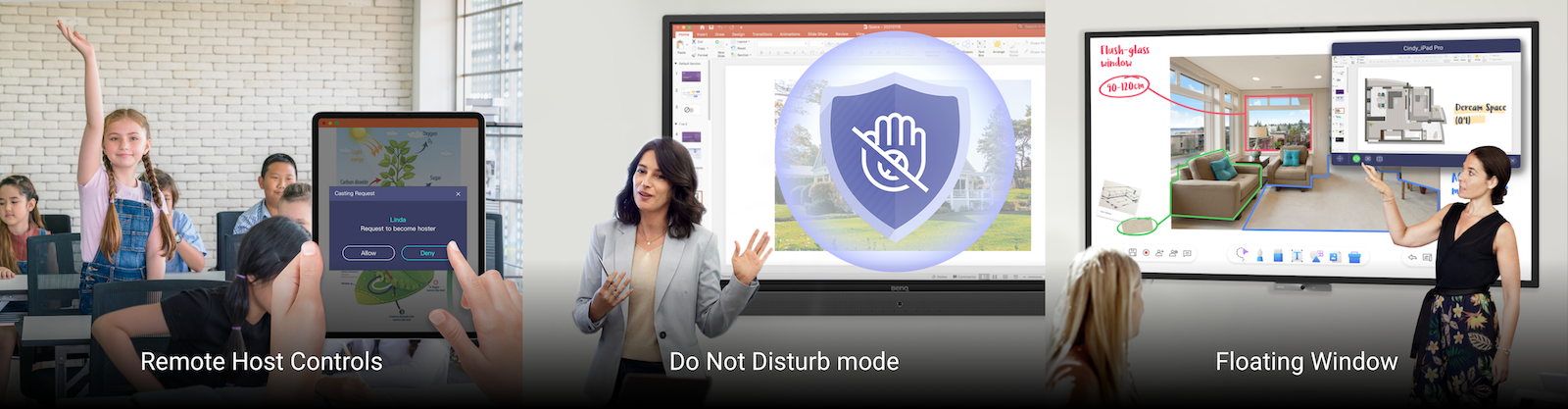 Instashare 2, Remote Host Controls, Do Not Disturb mode, Floating Window, New Features