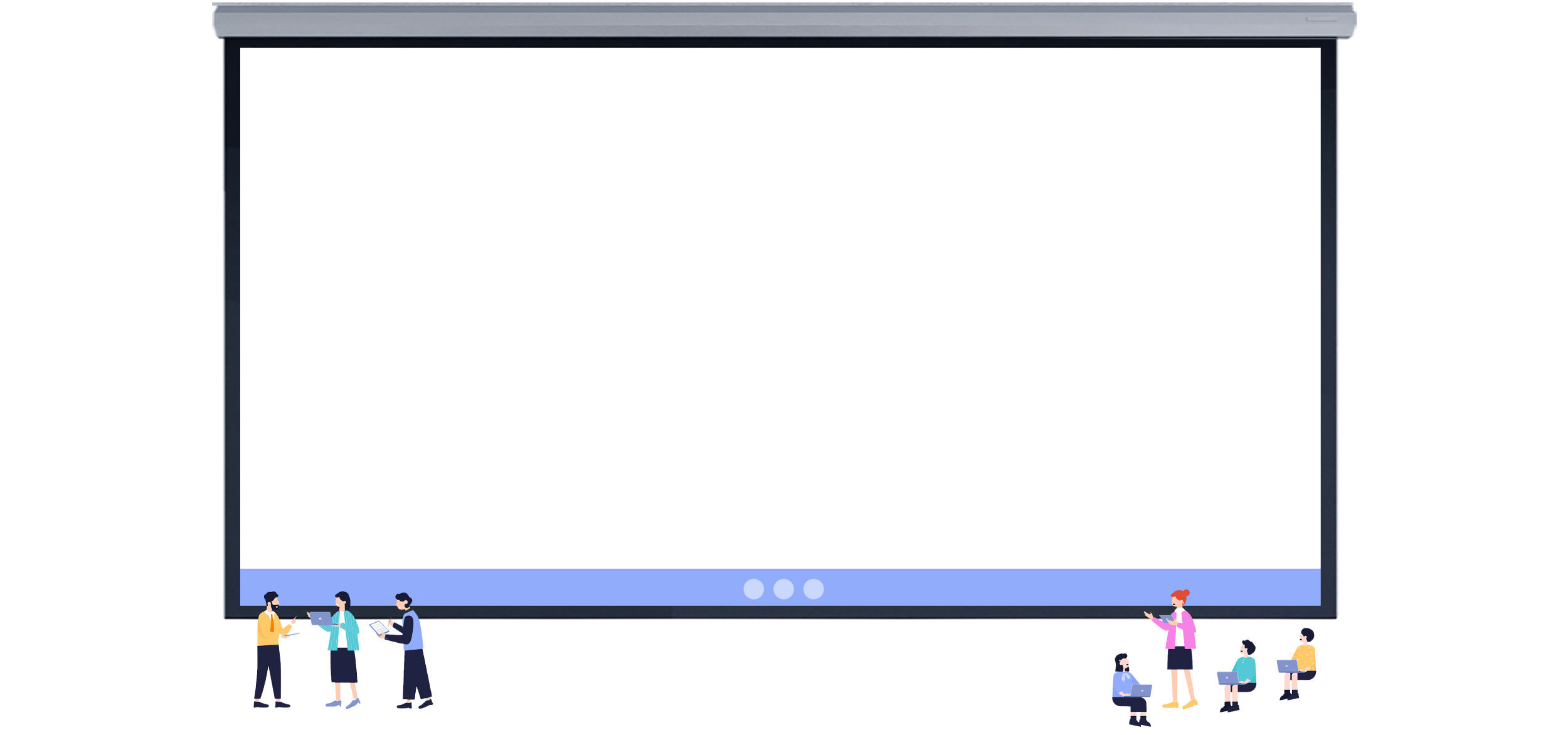 BenQ InstaShare 2 can control from the display and control from own devices.