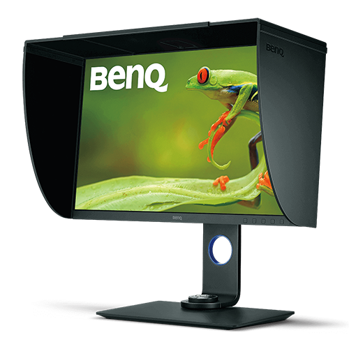  benq sw271 professionell 4k hdr-monitor