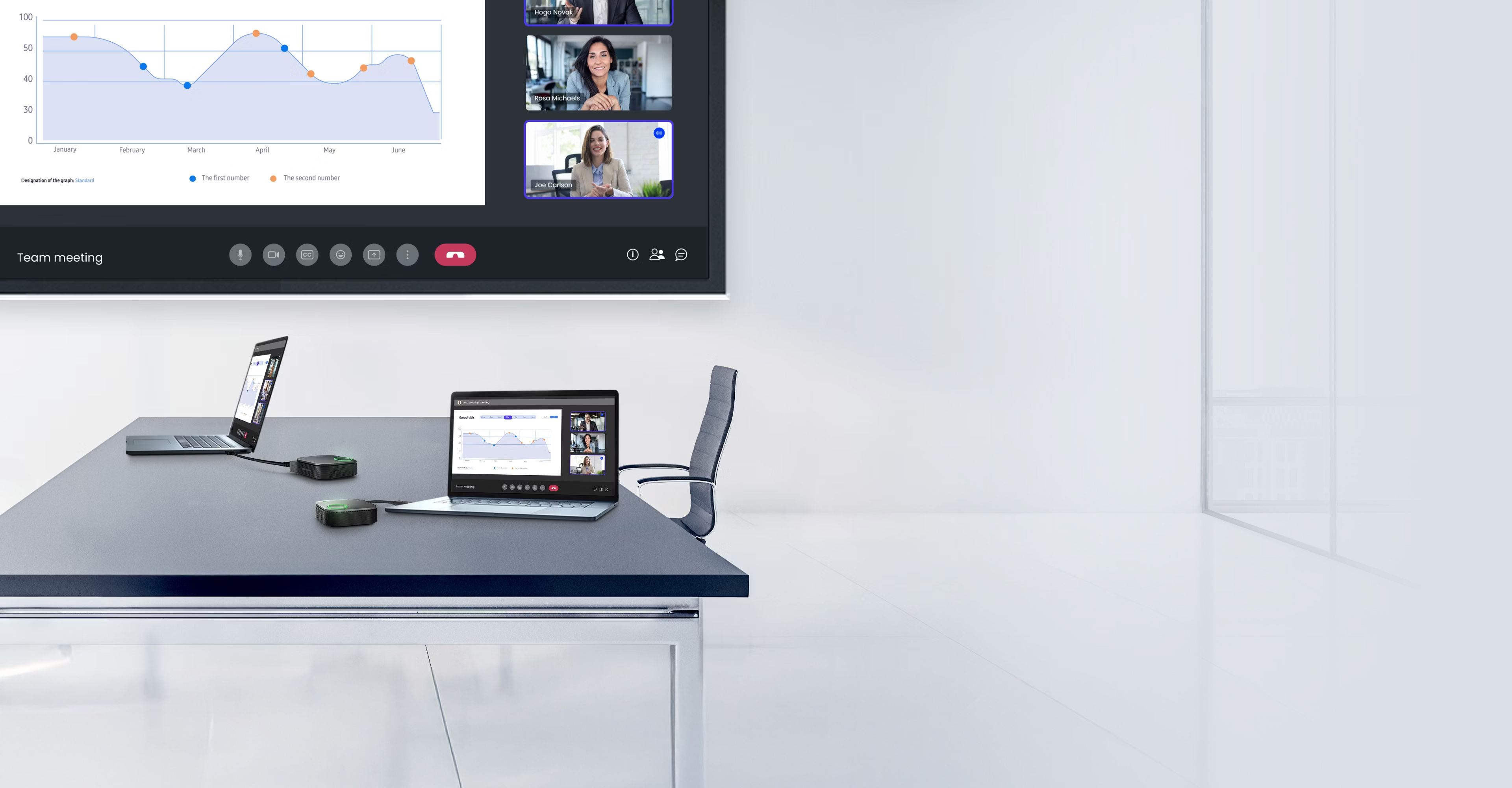 最友善的無線投影系統，讓簡報更輕鬆！