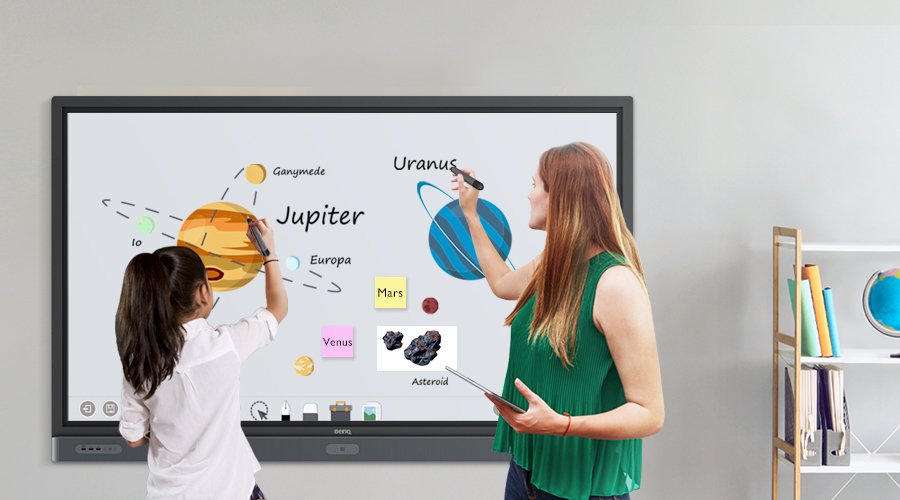 interactive displays in classrooms