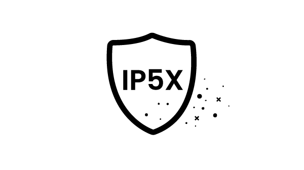 Certified dust-proof