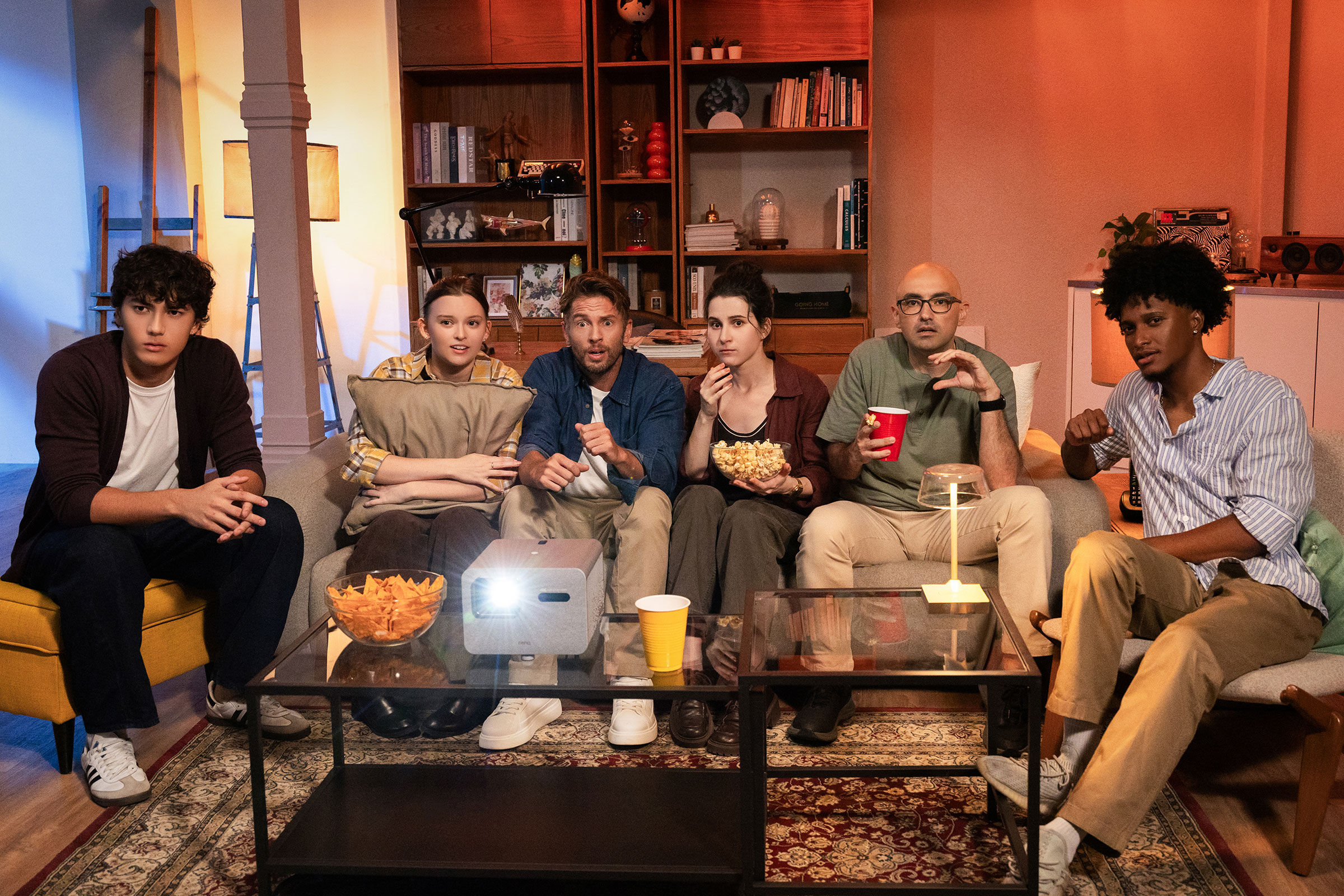 An in-person watch party with a BenQ Home Entertainment projector that features built-in Netflix and Google TV, it’s the convenience of online watch parties brought into the real world, turning movie nights into shared experiences that strengthen bonds with friends and family.