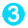 This is the icon of number three.