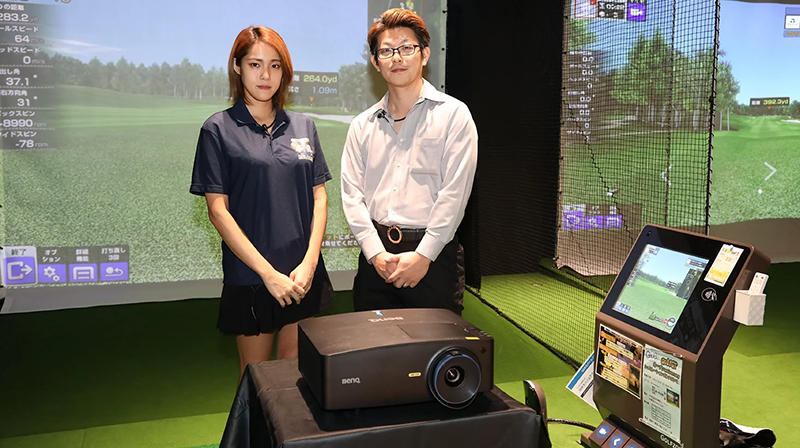 Golf Projector LK936ST Facility Case Study
