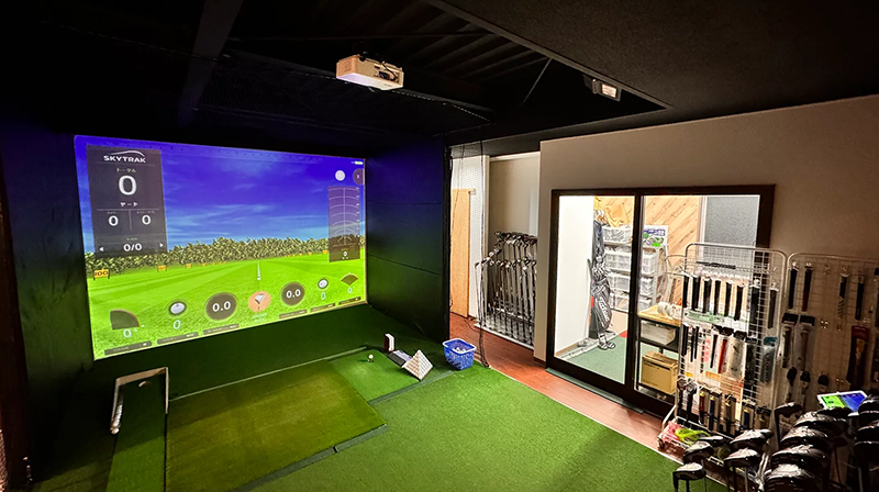 Realistic golf experience even in the limited environment of the hitting range-Nankai Golf LABO
