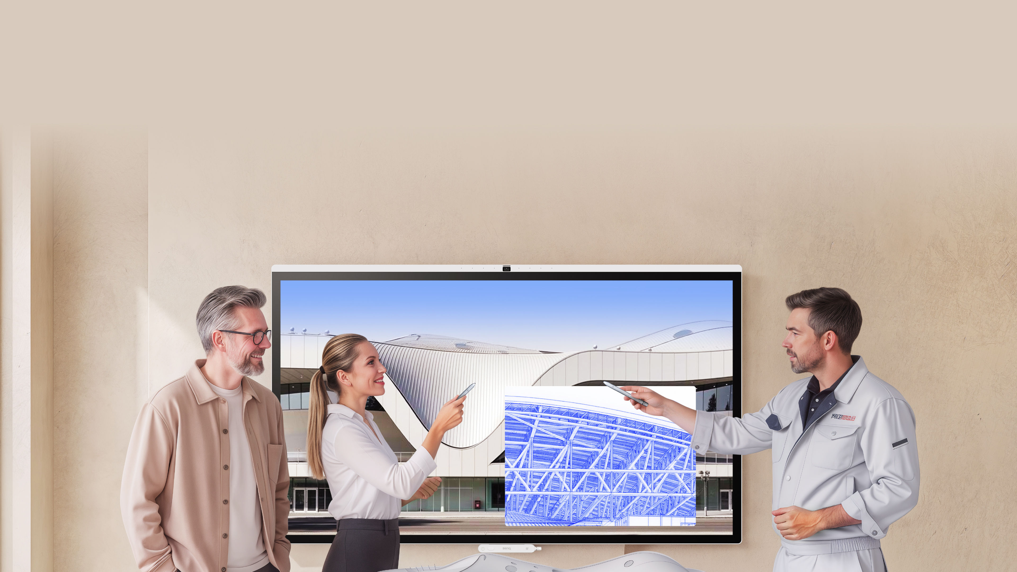 BenQ Workspace meeting solutions for construction & AECO