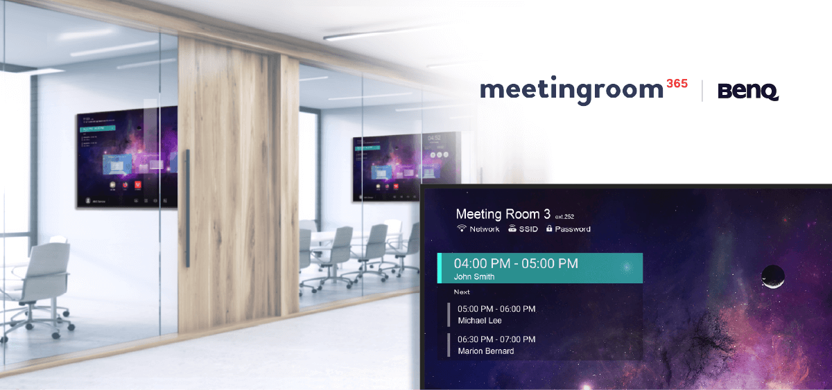 BenQ Commences Partnership with Meeting Room 365