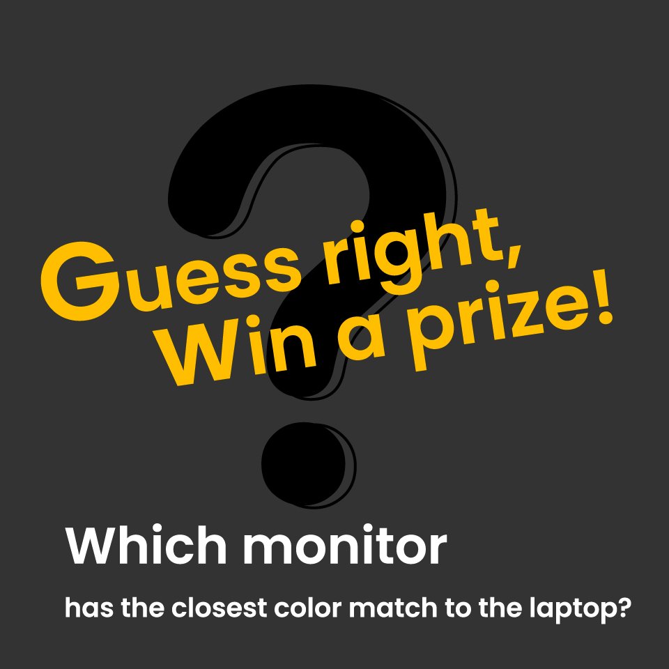 Win best monitor for MacBook Pro