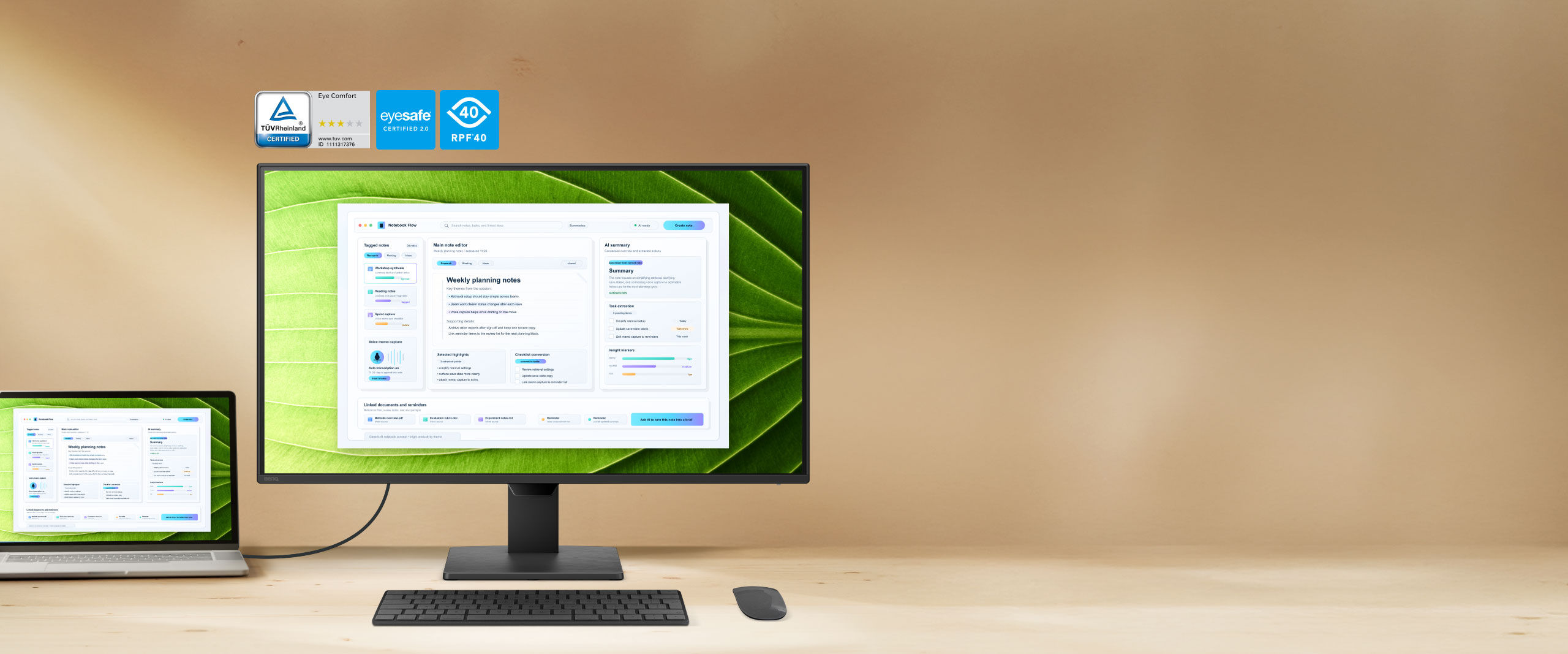 BenQ GW2790P is a monitor with Visual Optimizer, Low Blue Light, Flicker-Free Triple Eye Protection to maintain your lon-term productivity. 