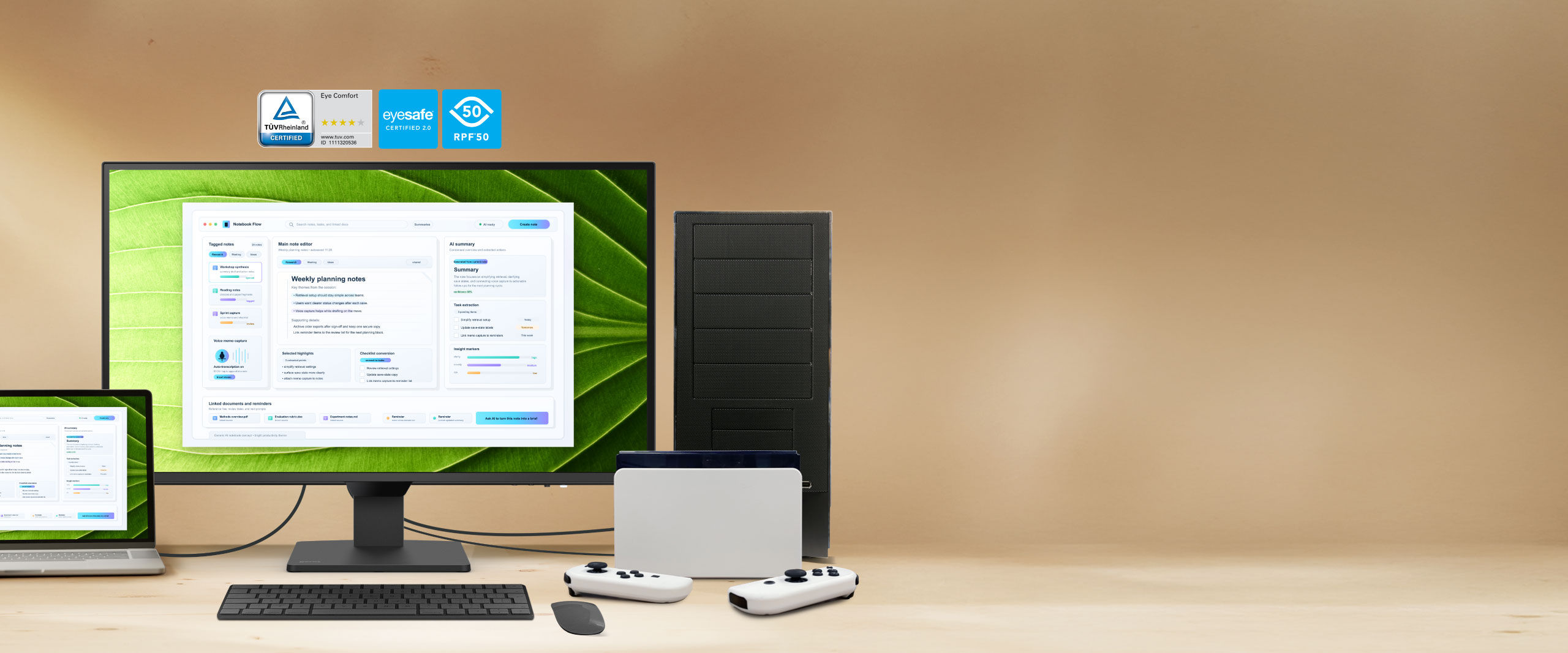BenQ GW2790QP is a monitor with Visual Optimizer, Low Blue Light, Flicker-Free Triple Eye Protection to maintain your lon-term productivity. 