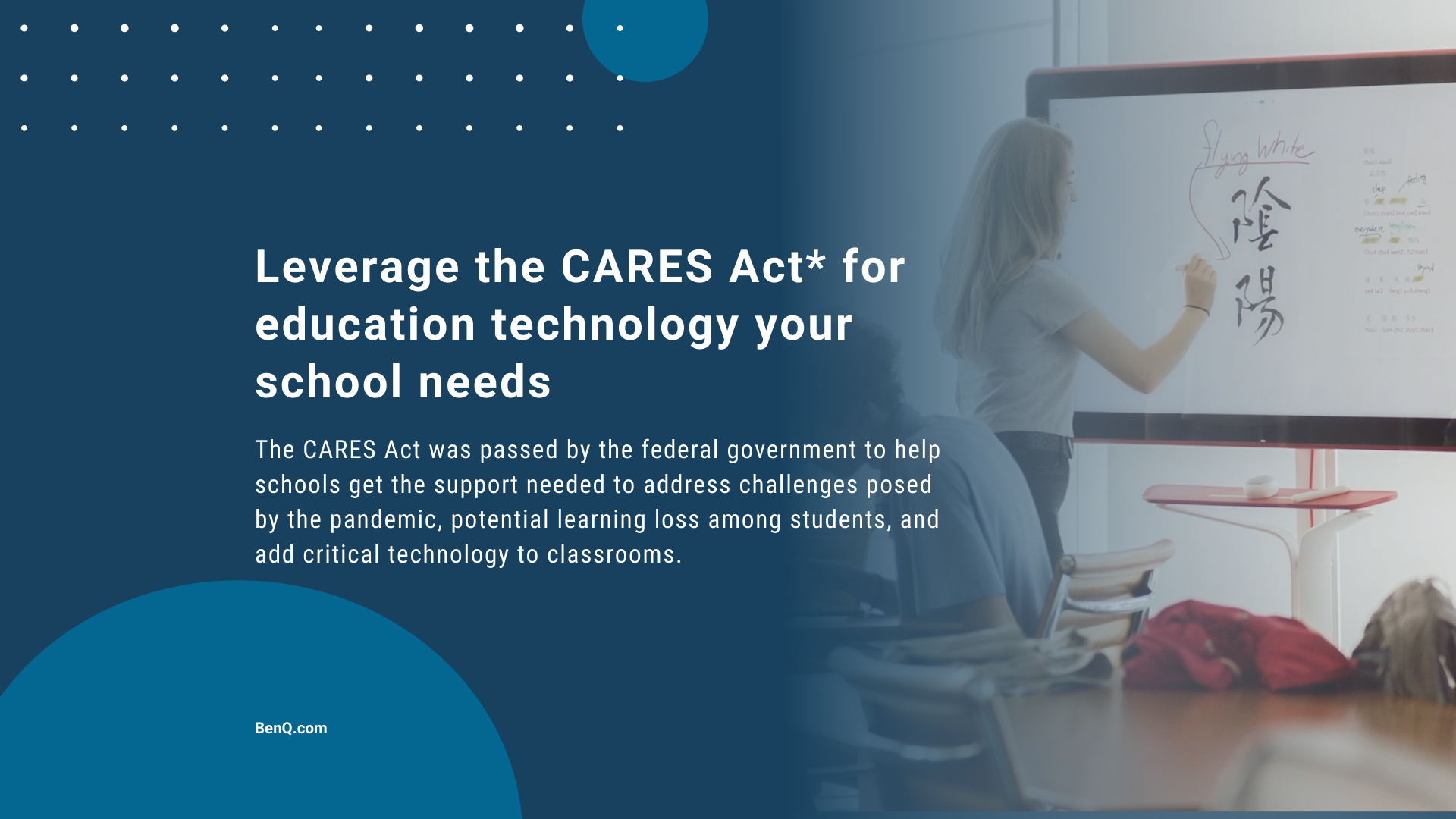 Jamboard for new blended learning space