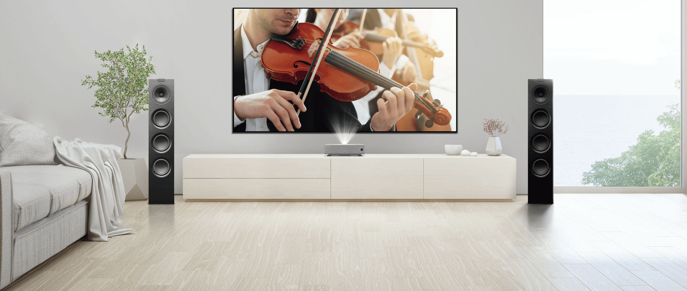 Проектор вместо телевизора? Обзор проектора BenQ V7000i от Hi-Fi.ru ...