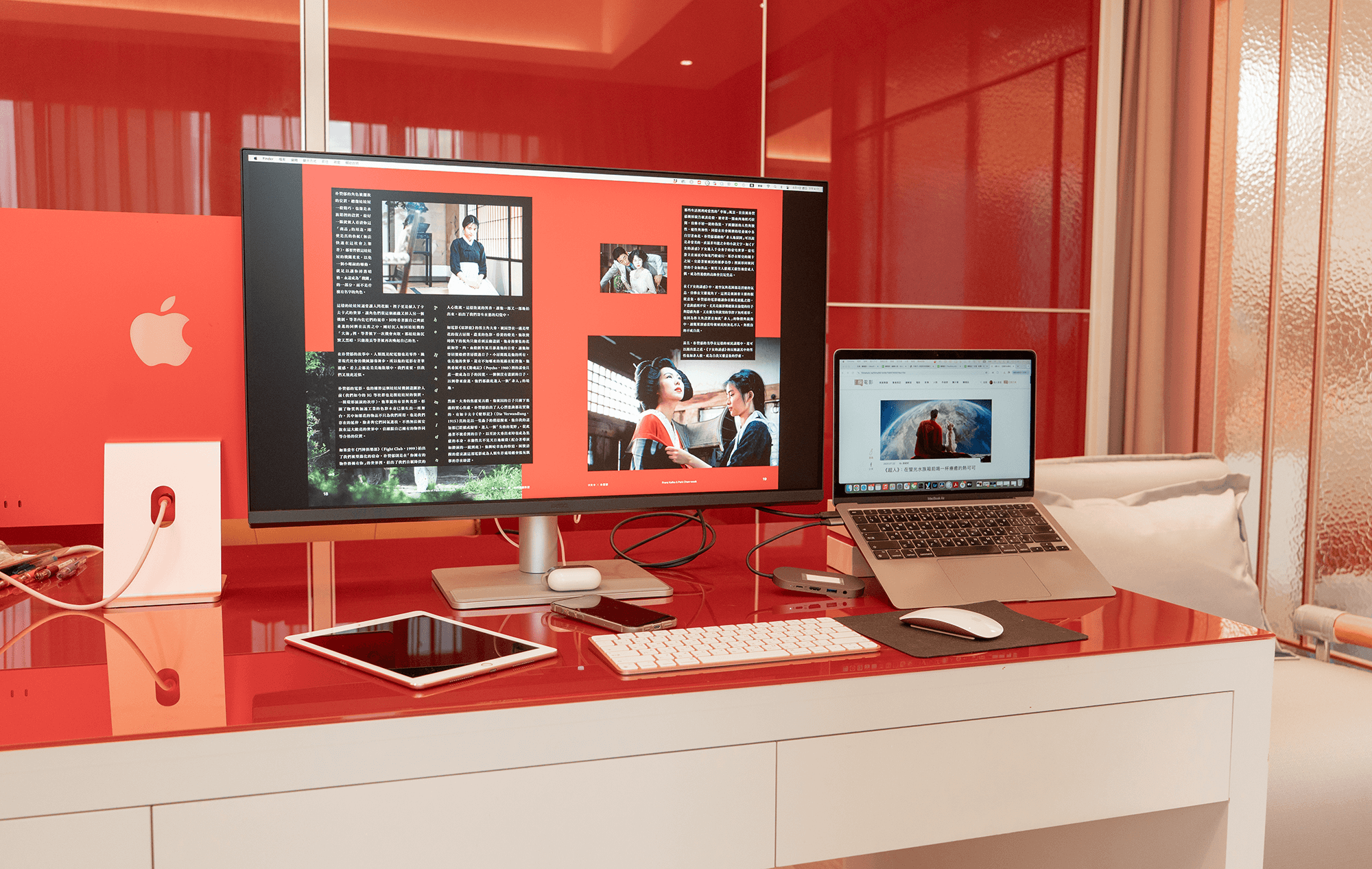 影評人張硯拓的桌面進化論：用 MA320U 優化創作與生活日常