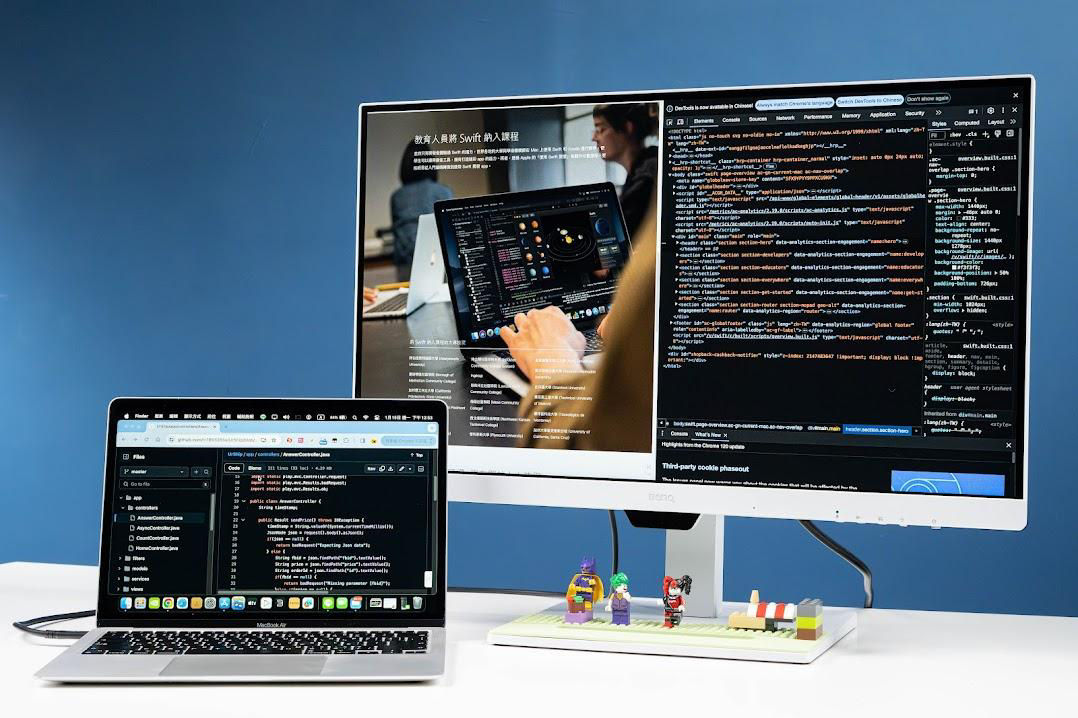 Coding 先決！程式設計師、軟體工程師 專用顯示器 5 大選購重點｜ BenQ GW2785TC、GW2790QT 開箱、菊鏈串連、Eye-Care 護眼、USB-C 傳輸