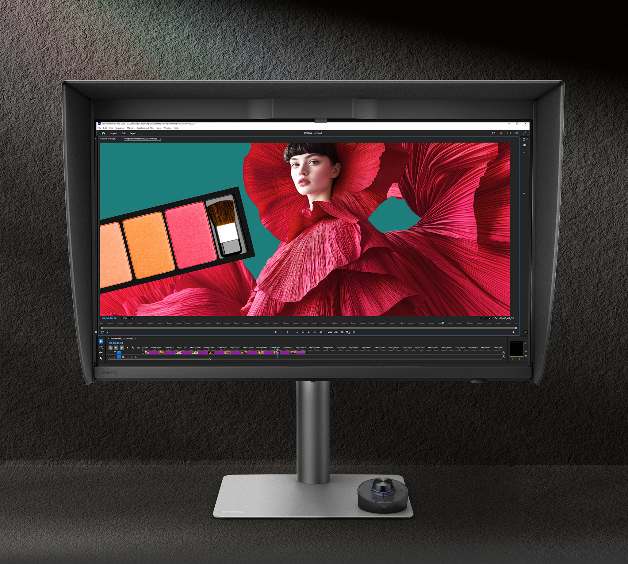 色彩不再背叛你。BenQ Creative Pro ，讓每一位追求完美的創作者，從起點到交付，都擁有「超越標準」的自信。