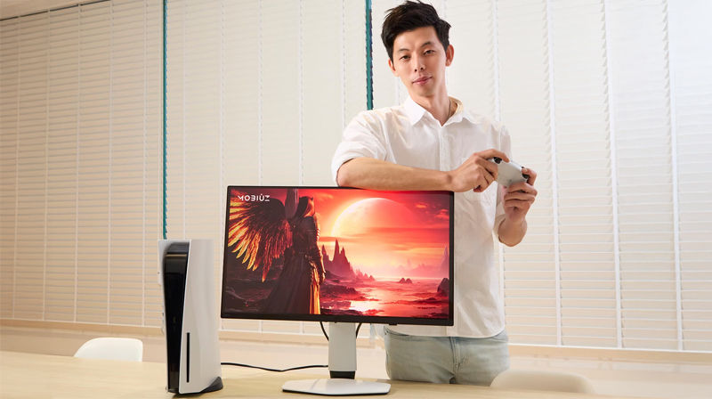 夢想動畫 林廷穎 /  27 吋 4K 240Hz QD-OLED 遊戲護眼螢幕 EX271UZ