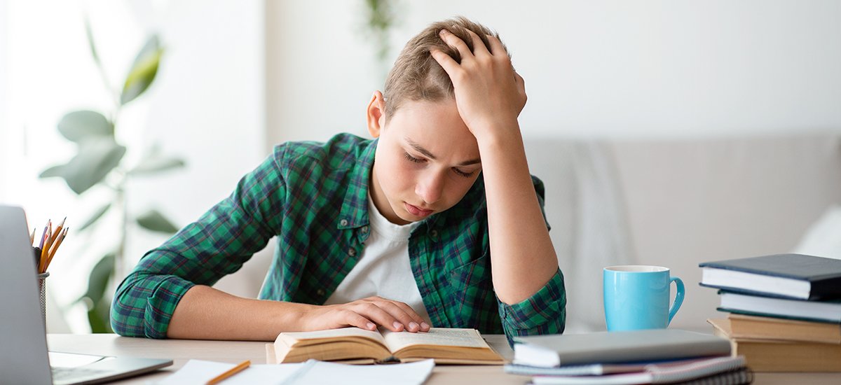 Student struggling to understand the class content due to learning loss