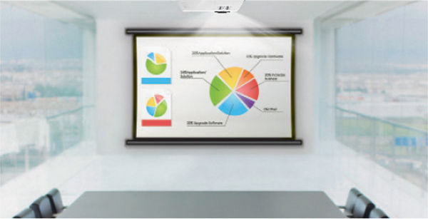 BenQ LK952 4K BlueCore Laser DLP Conference room Projector with 5000 high lumens brightness provides vivid clarity.