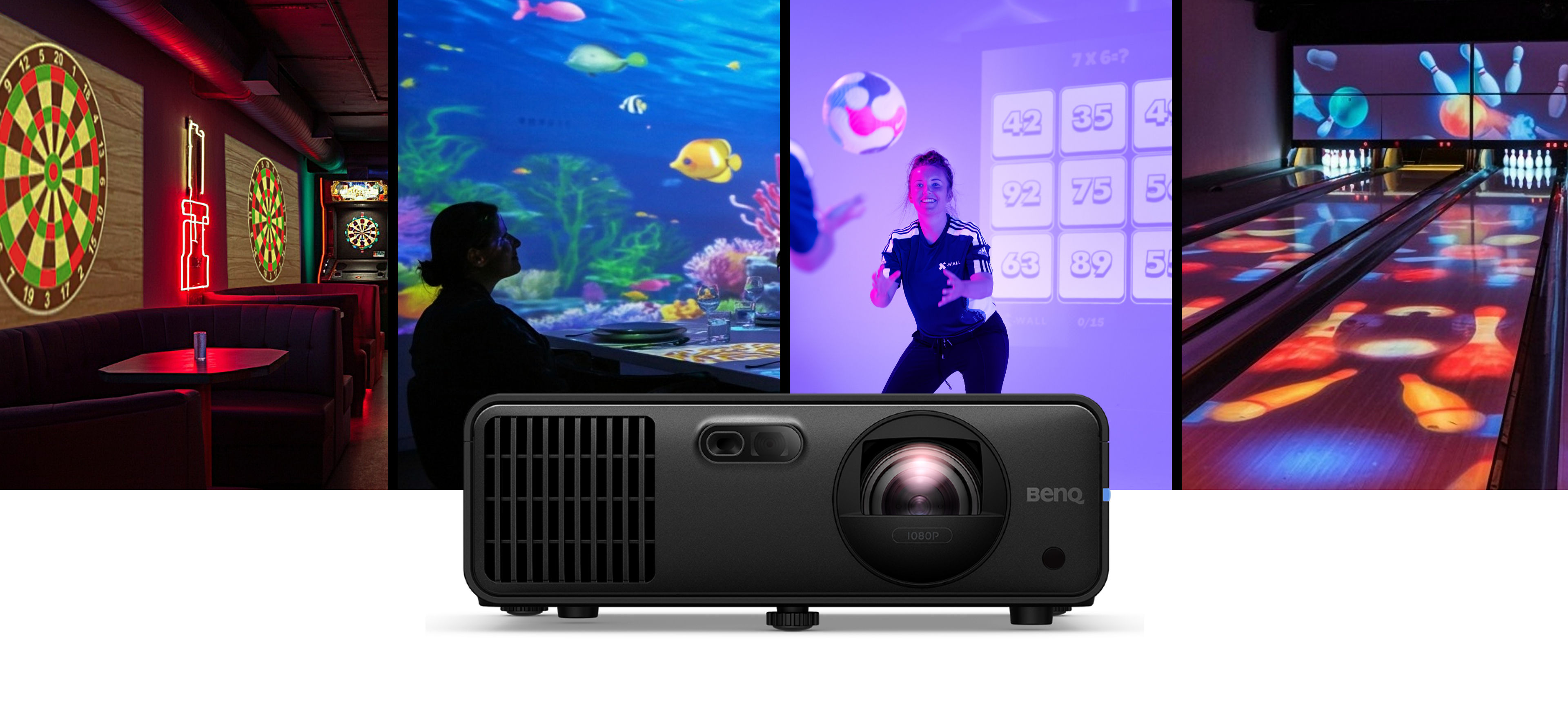 The LW600ST+ projector is Streamlined Installation for Fast Setup and Immersive Visuals