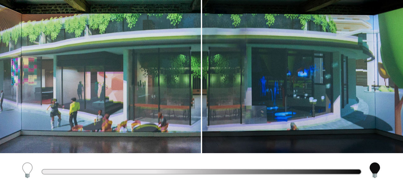I 3600 ANSI Lumen di Luminosità Alto e la risoluzione di 1080p dell' LH820ST producono immagini di alta qualità sotto luce ambientale Intensa