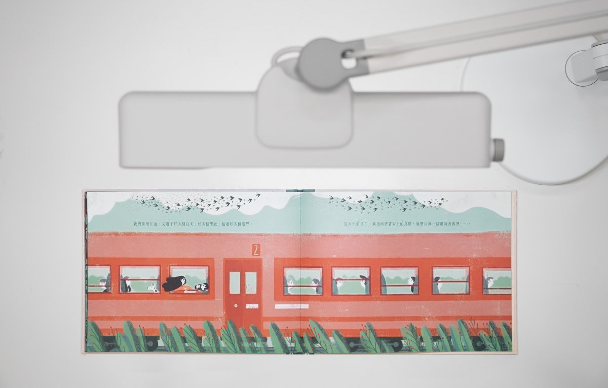 高演色性LED 還原繪本真實色彩