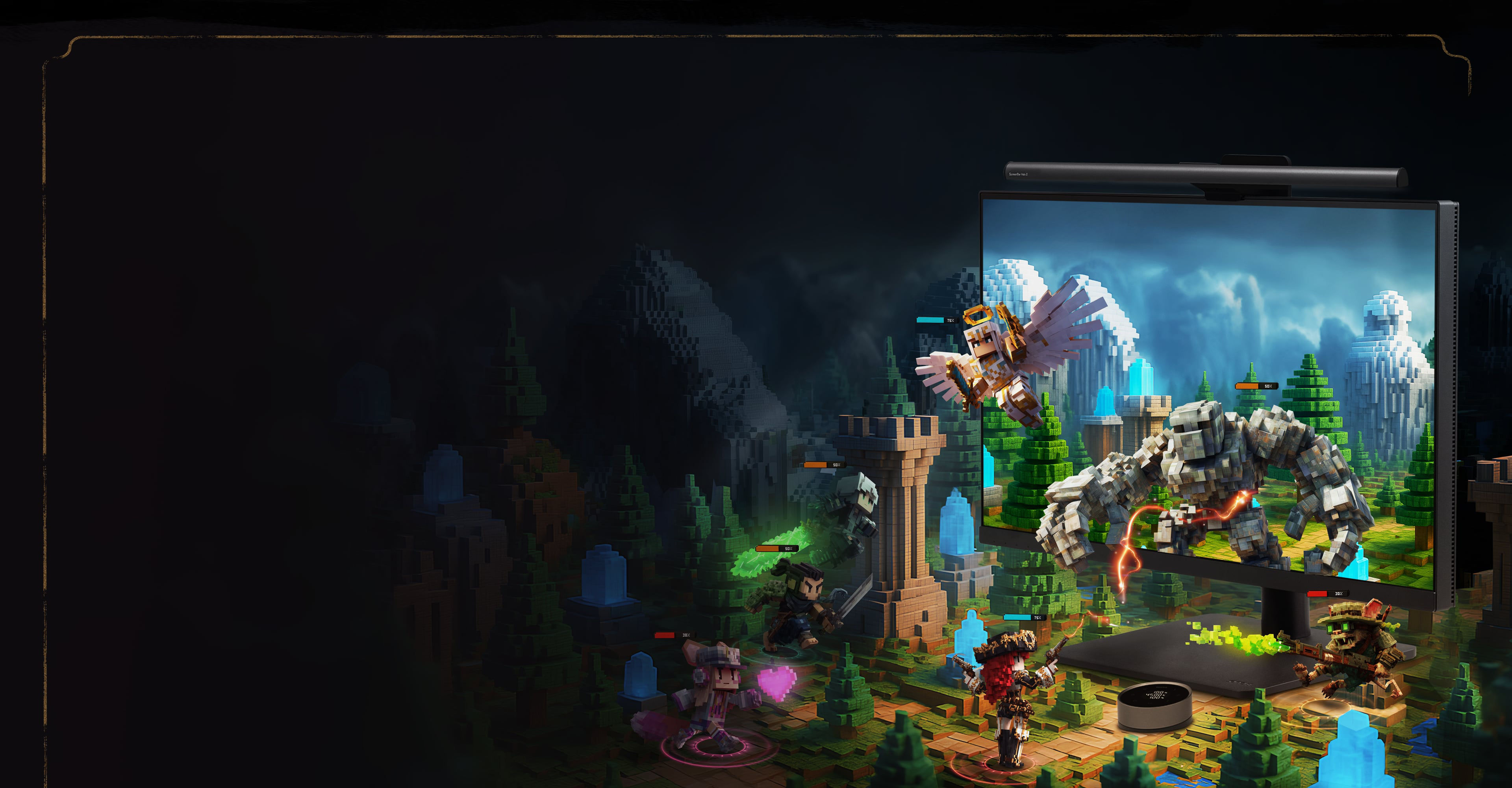 BenQ - 遊戲王的誕生（螢幕智能掛燈 ScreenBar Ｈalo 2 ）