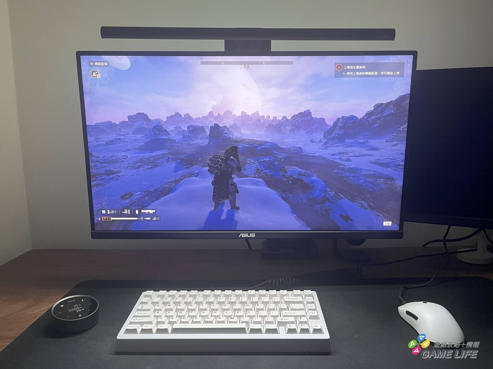 讓你的遊戲空間再進化！BenQ ScreenBar Halo2 螢幕智能掛燈 開箱推薦