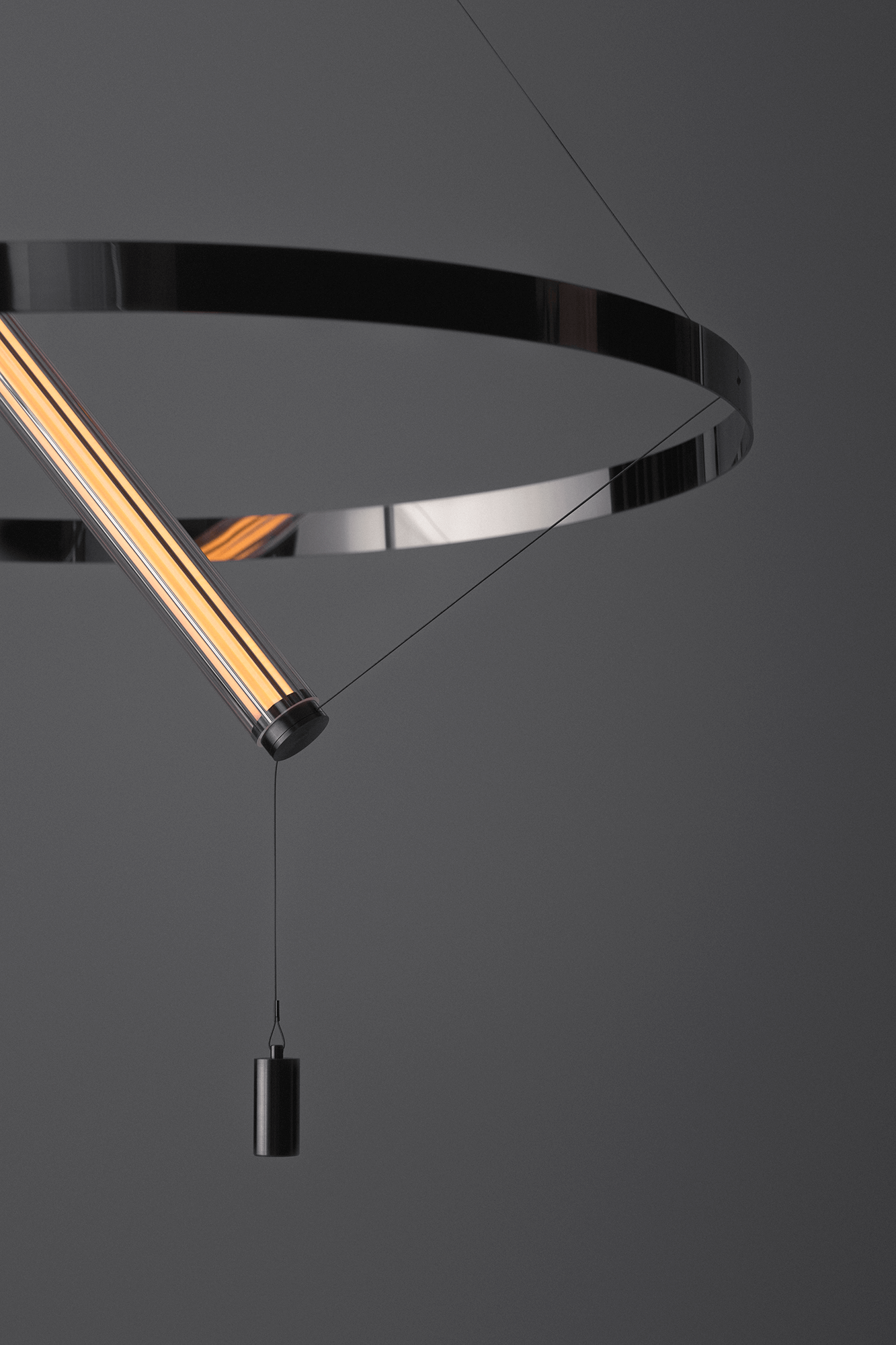 燈具雕塑《Circuit–Sequence》, 攝影：李雨軒