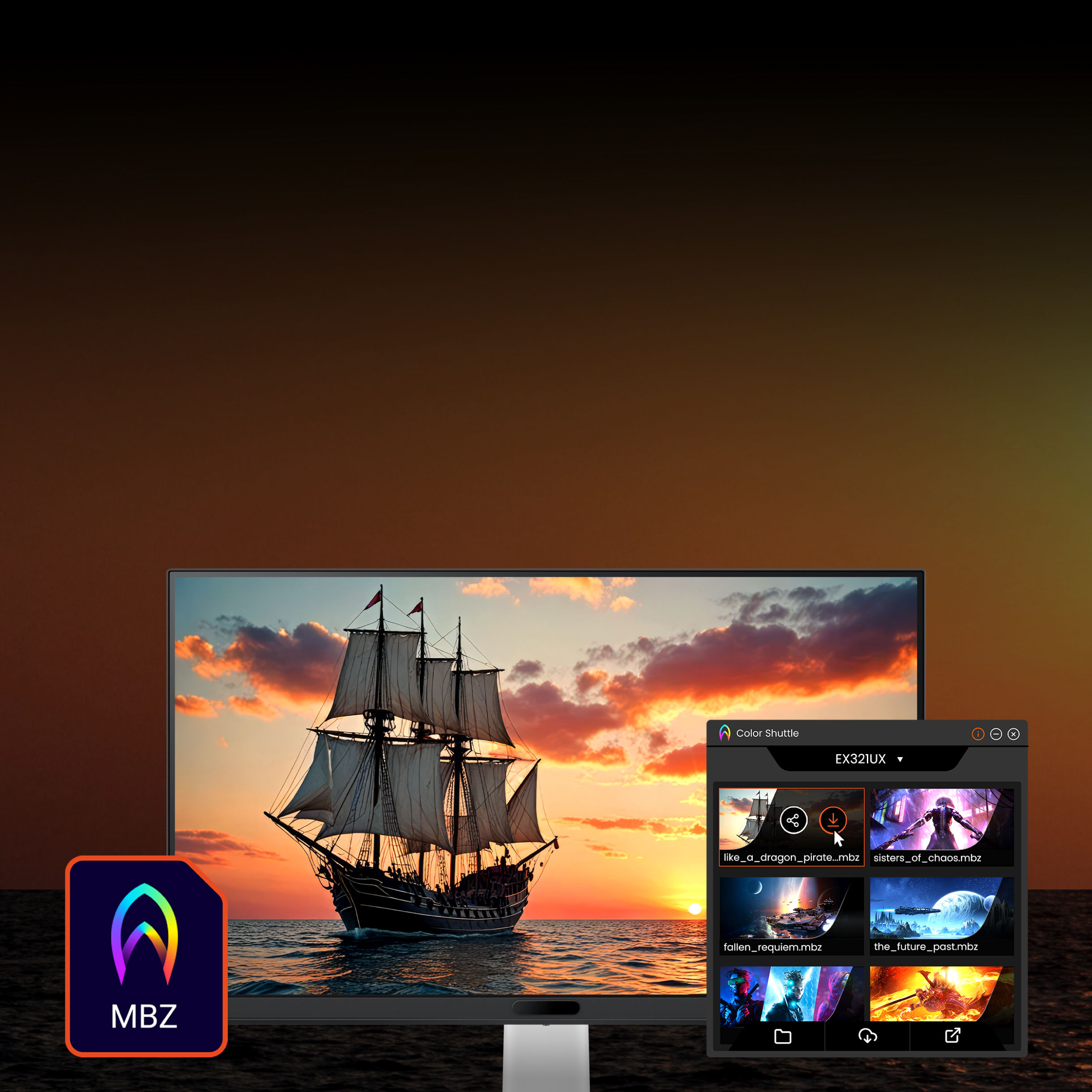 BenQ MOBIUZ Color Shuttle brings you the best Pirates in Hawaii game visuals!
