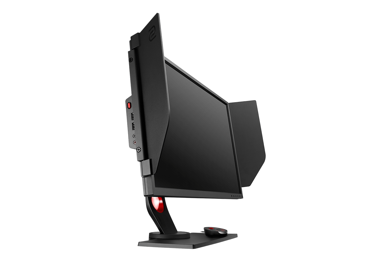 This is ZOWIE XL-series e-sports monitor that has shields.