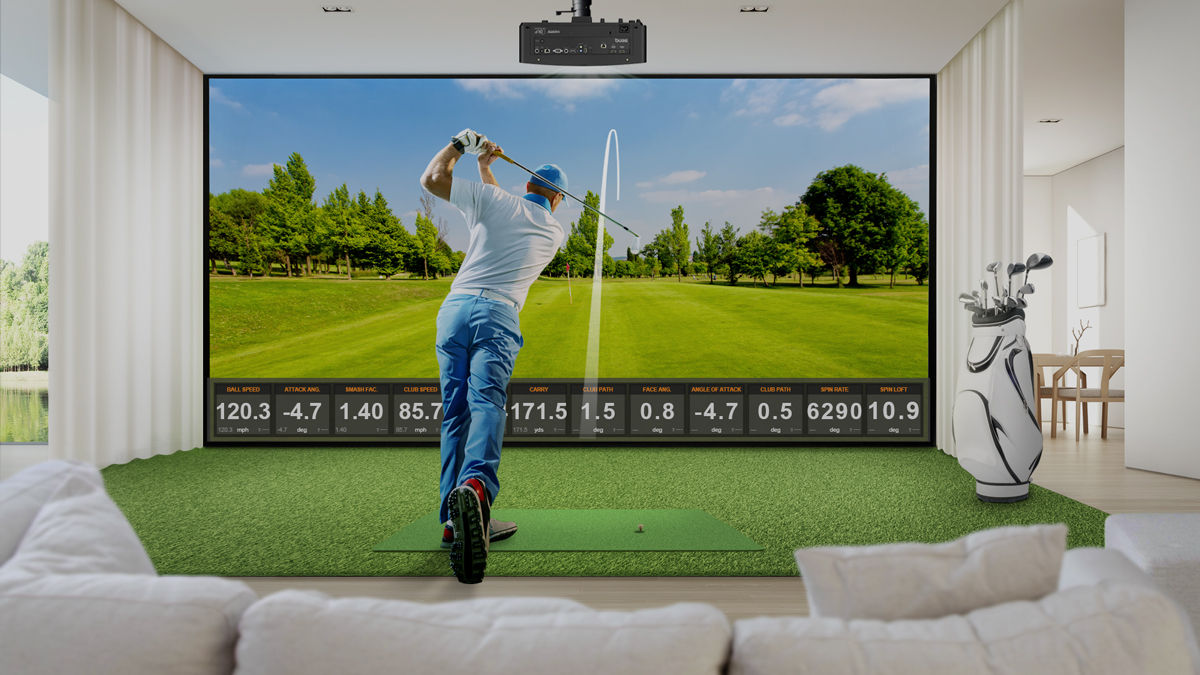 LK936ST 4K Resolution Short-Throw Golf Simulator Laser Projector