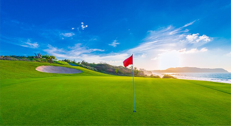 Máy chiếu lắp cố định LK936ST cho mô phỏng chơi golf với Chế độ Golf độc quyền cho màu xanh lá và xanh dương sống động