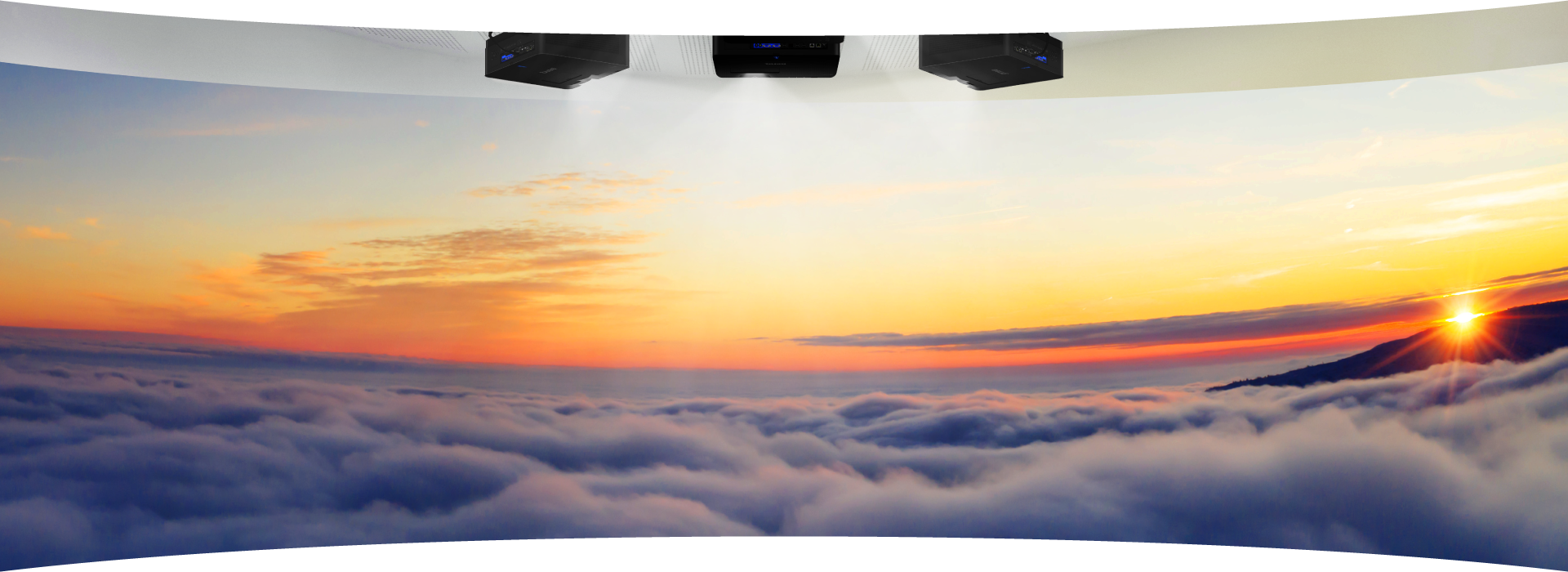 BenQ LK954ST with 2-way lens shift designed to fit various placement